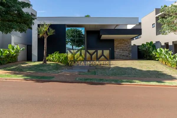 Casa Alto Padrão em Residencial e Empresarial Alphaville, Ribeirão Preto/SP