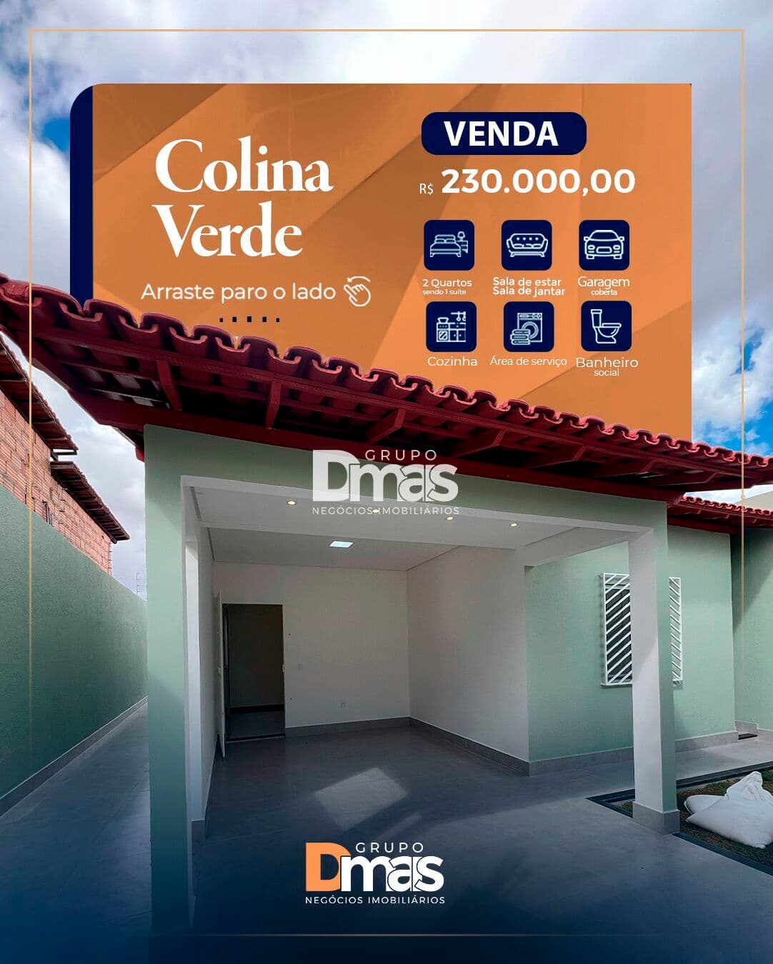 Casa à venda no bairro Colina Verde 230 MIL