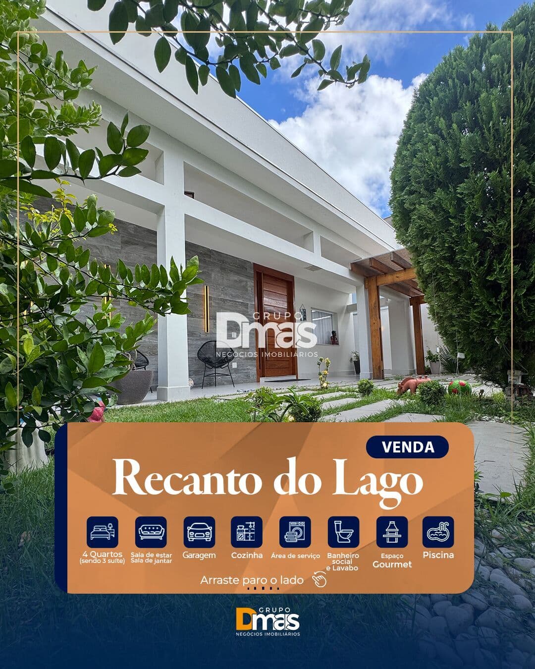 Casa de Alto Padrão no Recanto do Lago – R$ 1.300.000,00