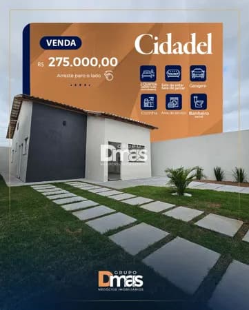 Casa à venda no Cidadel – R$ 275.000