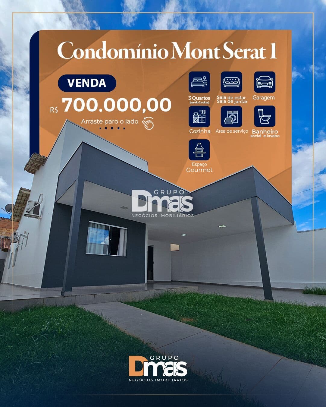 Casa no Condomínio Mont Serrat 1 – R$ 700 mil