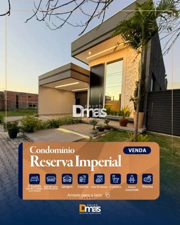 Casa de Alto Padrão no Reserva Imperial – R$ 1.700.000