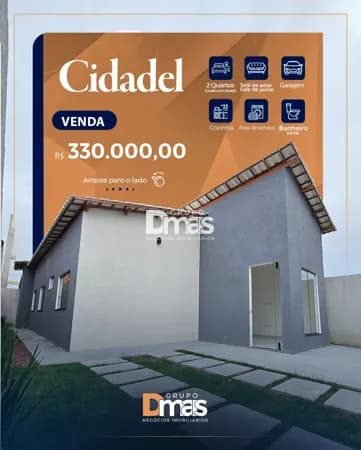 Casa à venda no Cidadel – R$ 330.000