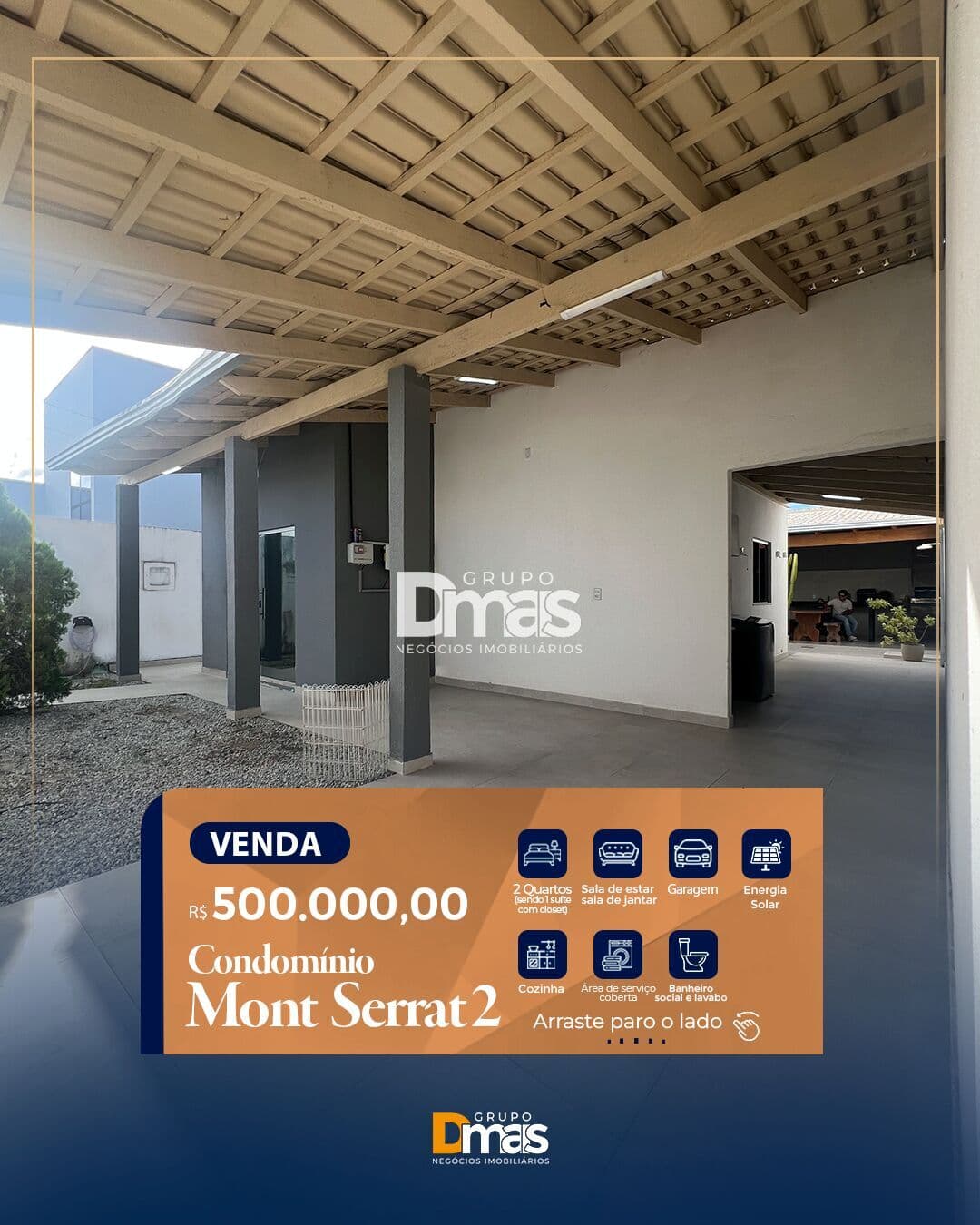 Casa no Condomínio Mont Serrat 2 - R$ 500 mil