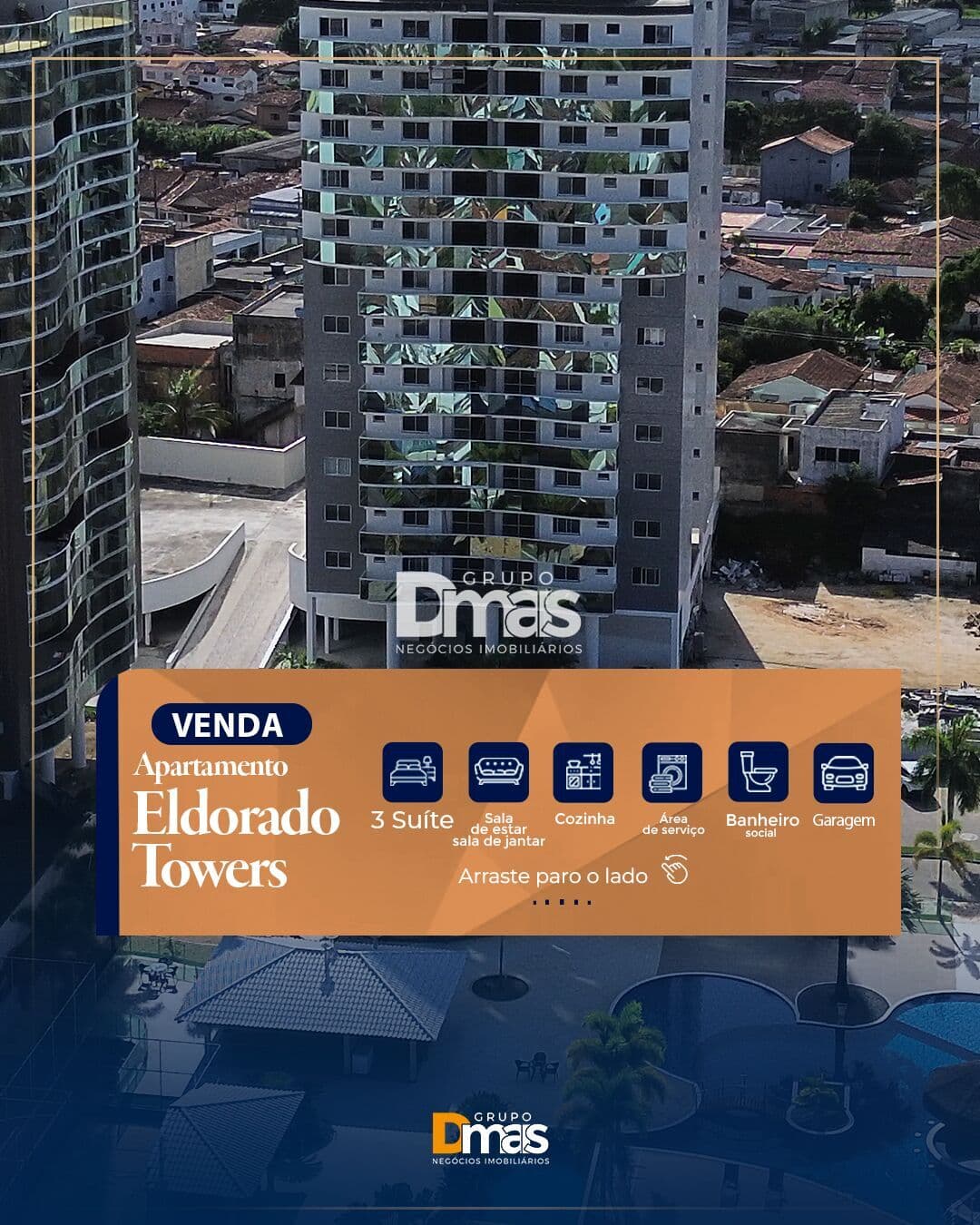 Apartamento no Edifício Eldorado Tower’s - 1.350.000,00
