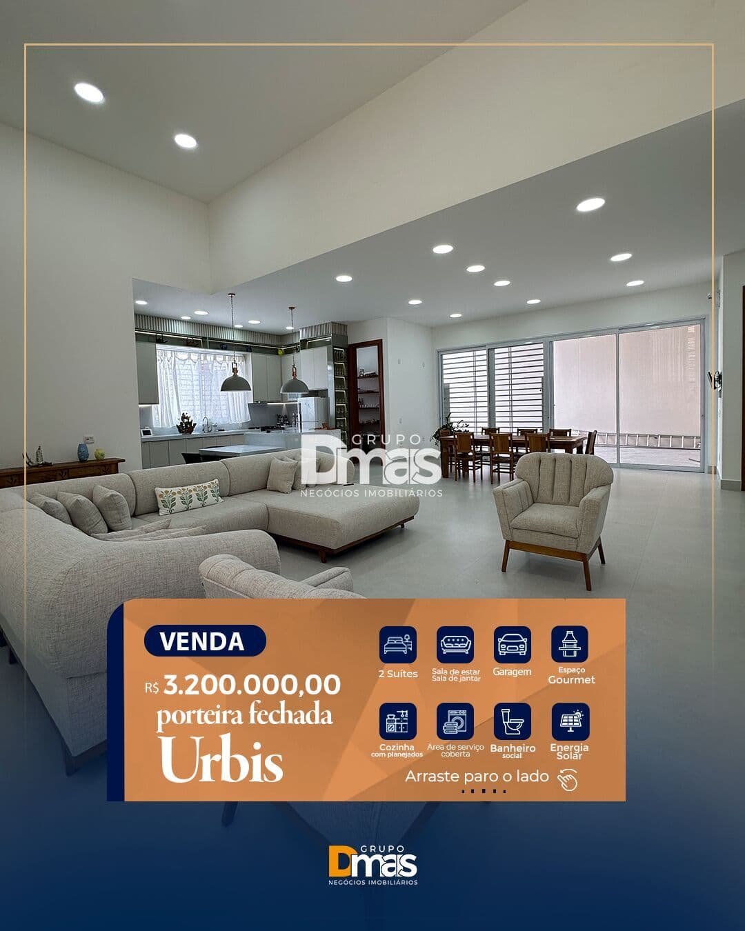 Casa Alto Padrão na Urbis - 3.200.000,00
