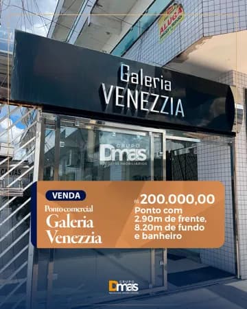 Sala Comercial Galeria Venezzia R$ 200.000,00