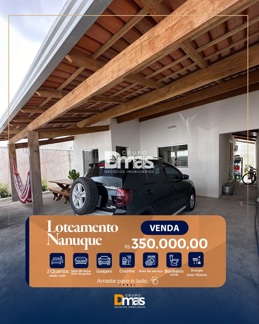 Casa no Loteamento Nanuque - 350 mil