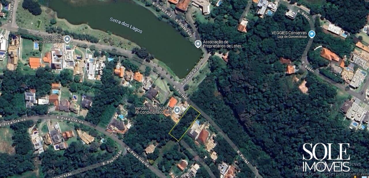 Terreno à venda no Capital Ville – 1.270m² com vista para o lago | Jundiaí/SP
