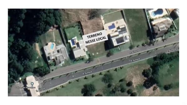 Terreno residencial de 1.000 m² em leve aclive no Colinas de Inhandjara, Itupeva, com projeto arquitetônico incluso e pronto para construir.