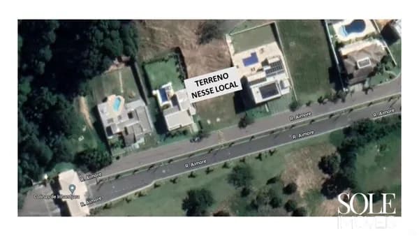 Terreno residencial de 1.000 m² em leve aclive no Colinas de Inhandjara, Itupeva, com projeto arquitetônico incluso e pronto para construir.