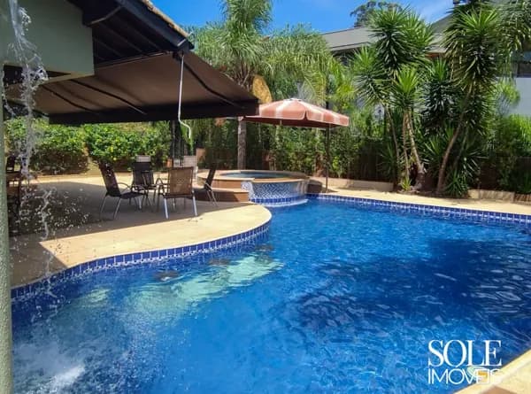 Casa de alto padrão com lazer completo no Capital Ville I | Jundiaí