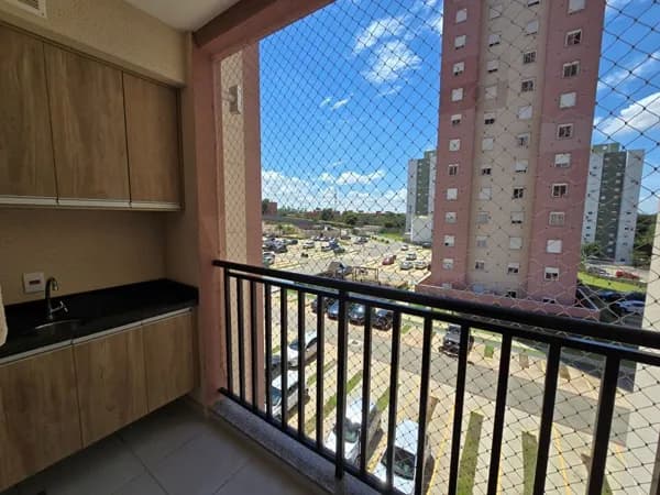 Apartamento no Myriad com Varanda, Ótimo Acabamento e Sol da Manhã em Jundiaí