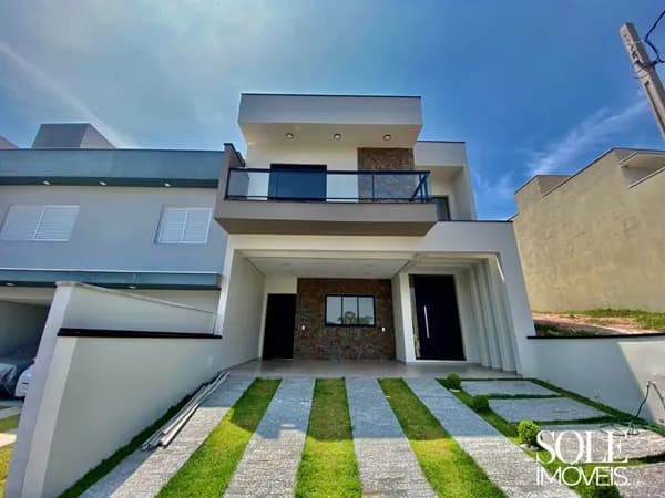 Casa nova em condomínio com 3 dormitórios e energia fotovoltaica – Jundiaí/SP