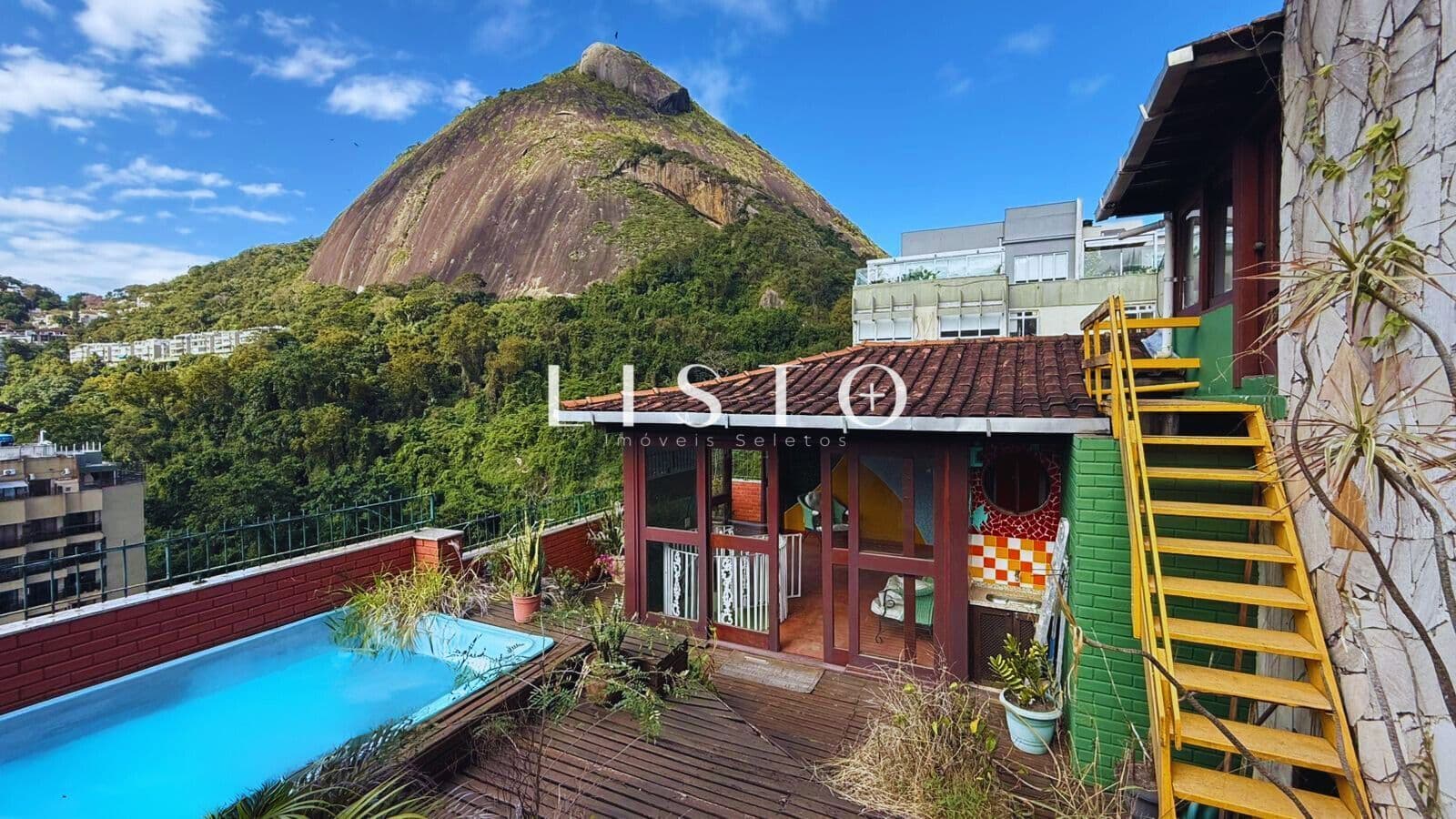 Cobertura com 3 dormitórios à venda, 126 m² por R$ 3.000.000,00 - Lagoa - Rio de Janeiro/RJ