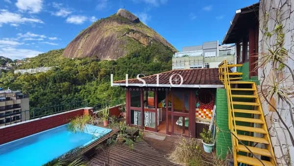 Cobertura com 3 dormitórios à venda, 126 m² por R$ 3.000.000,00 - Lagoa - Rio de Janeiro/RJ