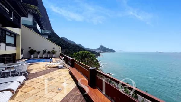 Casa no Joá com Vista Panorâmica para o Mar e Pedra da Gávea 4 quartos à venda, 522 m² por R$ 11.290.000