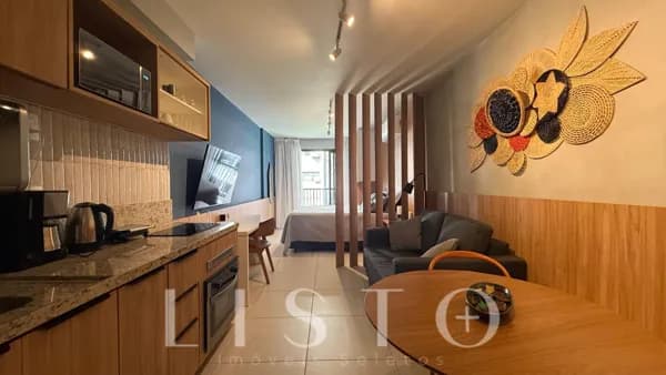 Studio mobiliado com 1 dormitório à venda, 41 m² por R$ 600.000 - Centro - Rio de Janeiro/RJ