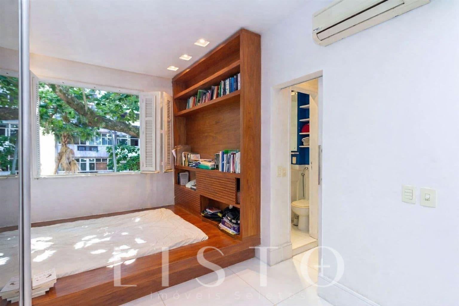 Apartamento Reformado com 1 dormitório à venda, 50 m² por R$ 1.590.000 - Leblon - Rio de Janeiro/RJ