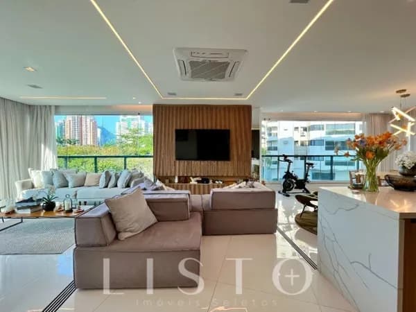 Apartamento Reformado com 4 dormitórios à venda, 147 m² por R$ 3.800.000 - Barra da Tijuca - Rio de Janeiro/RJ