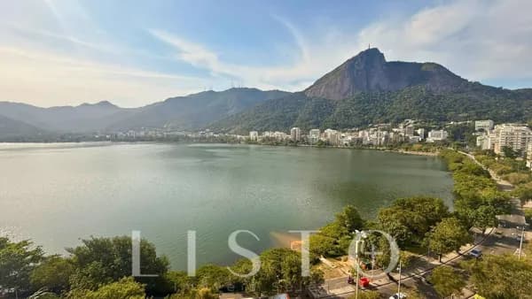 Apartamento Reformado Vista para Lagoa e Cristo com 5 dormitórios à venda, 262 m² por R$ 5.600.000 - Lagoa - Rio de Janeiro/RJ