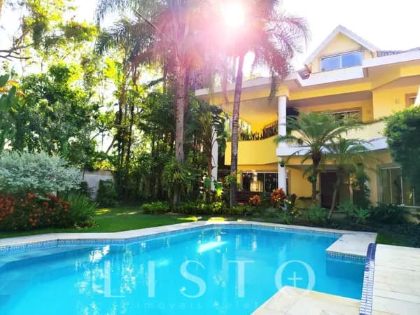 Casa com piscina, sauna, 4 vagas e 6 quartos à venda, 809 m² por R$ 5.200.000 - Barra da Tijuca - Condominio Porto dos Cabritos - Rio de Janeiro/RJ