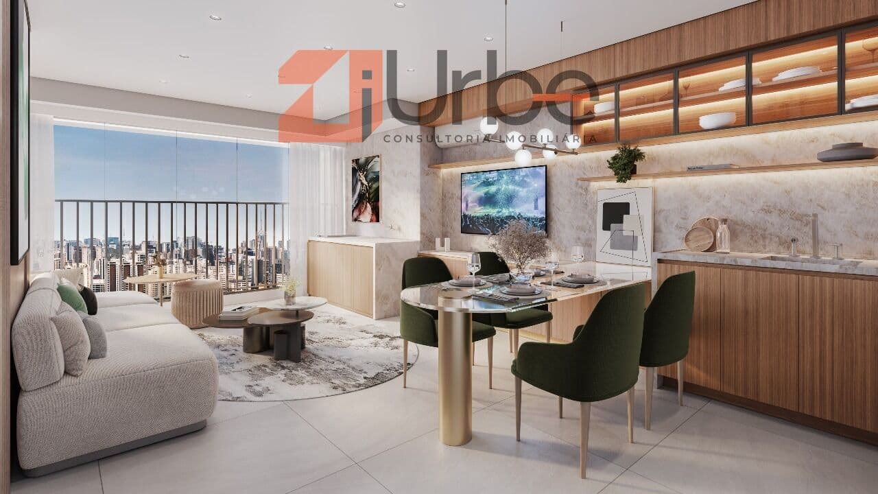 Apartamento à venda na Vila Clementino com 48m², 1 suíte, 1 vaga