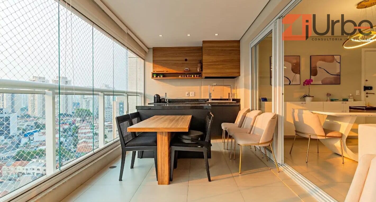 Excelente apartamento à venda 123m², 3 suítes, 3 vagas na Pompéia