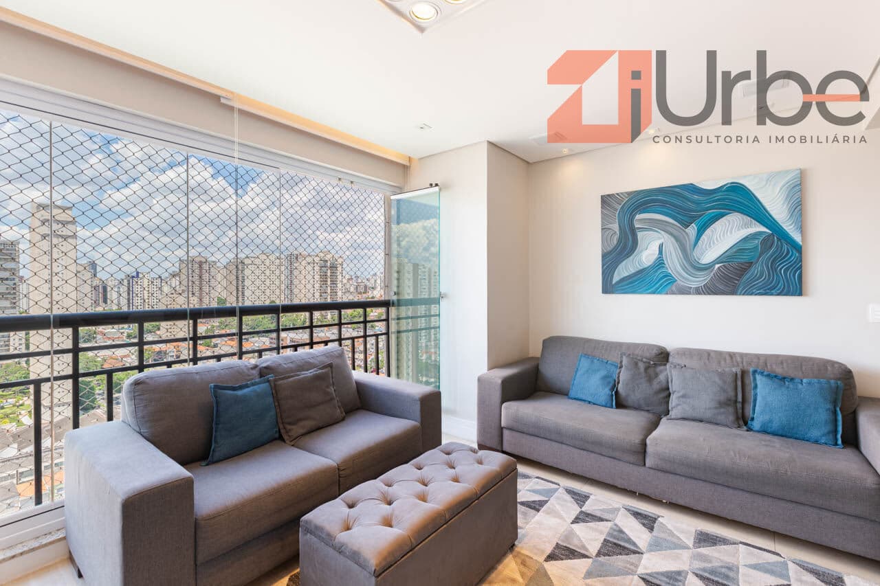 Apartamento à venda na Vila Romana com 88m², 3 vagas de garagem