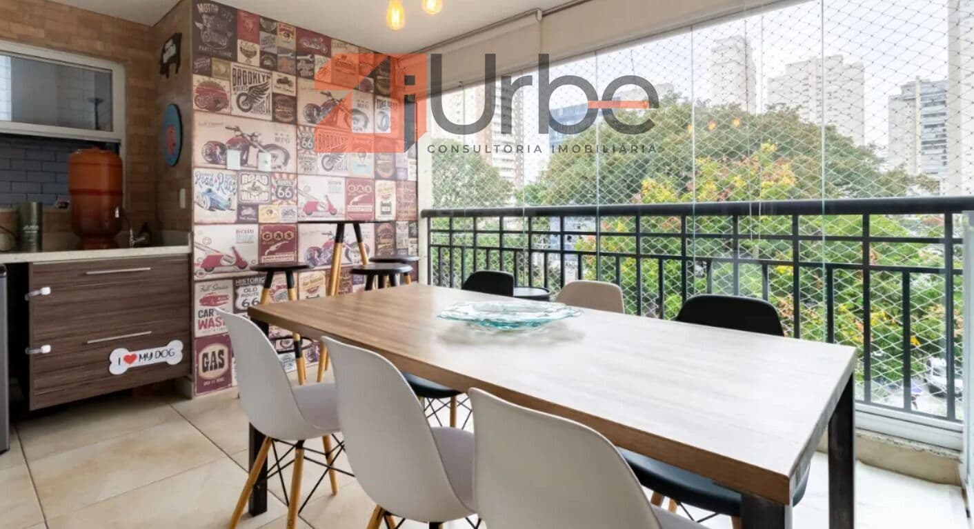 Apartamento à venda 89m², 2 vagas na Vila Romana próximo ao Shopping Bourbon