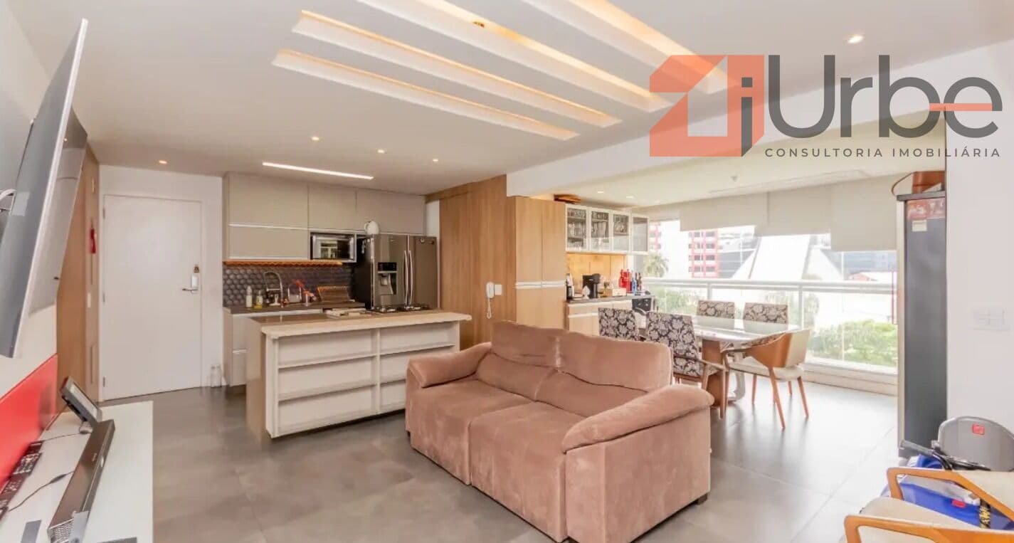 Lindo apartamento mobiliado à venda em Pinheiros com 85m², 2 vagas