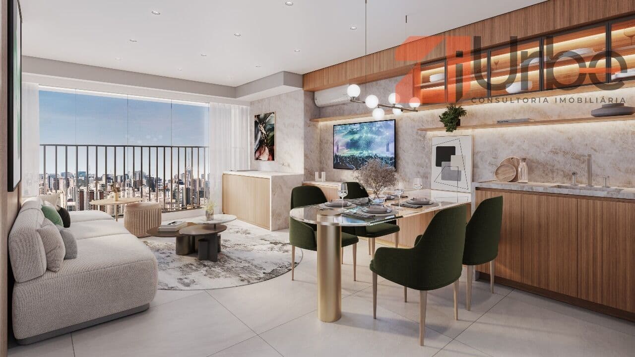 Apartamento à venda 48m², 1 suíte entre 2 estações de metrô na Vl Clementino