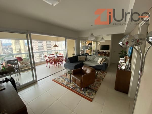 Apartamento à venda na Vila Romana andar alto com 88m², 3 vagas próximo ao Bourbon Shopping