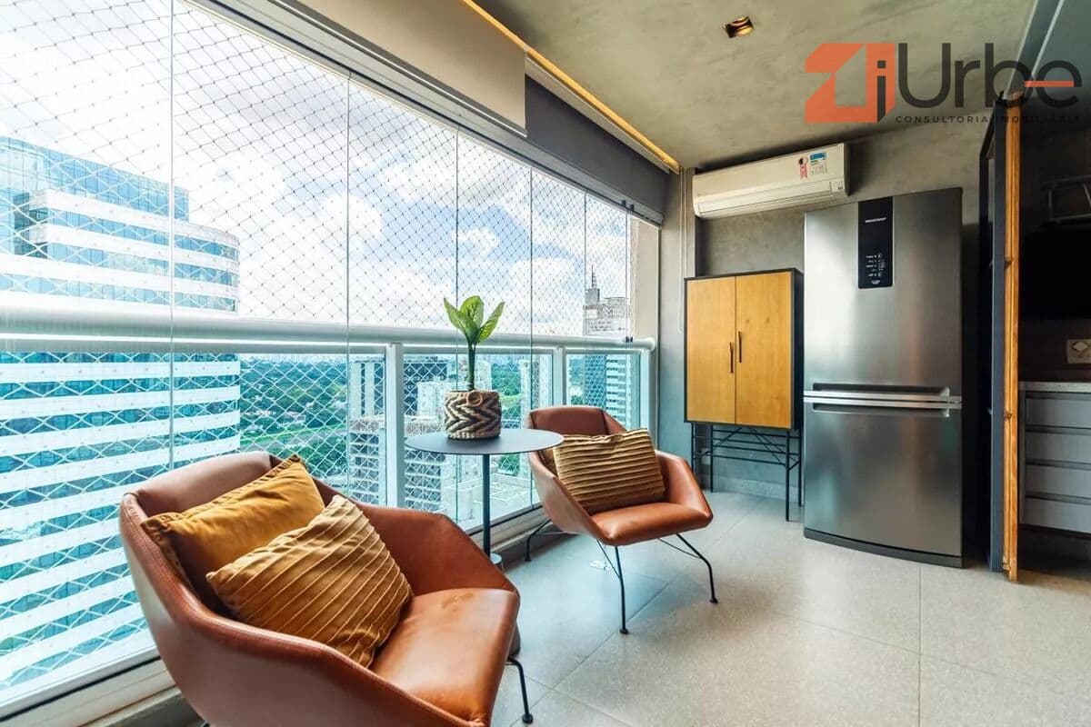 Impecável apartamento à venda em Pinheiros com 44m², 1 vaga próximo ao Metrô