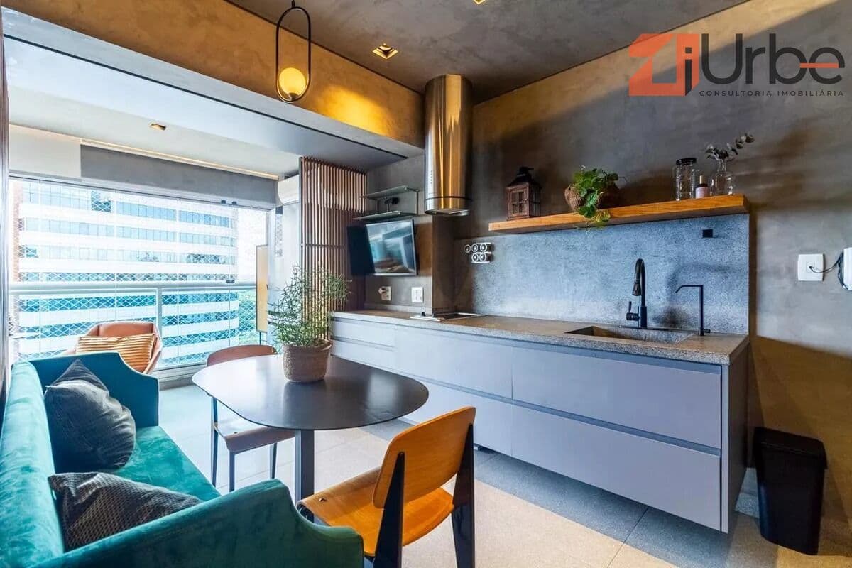 Impecável apartamento à venda em Pinheiros com 44m², 1 vaga próximo ao Metrô