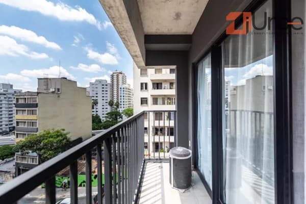 Studio à venda 24m² localizado próximo às estações Higienópolis-Mackenzie e Trianon–Masp
