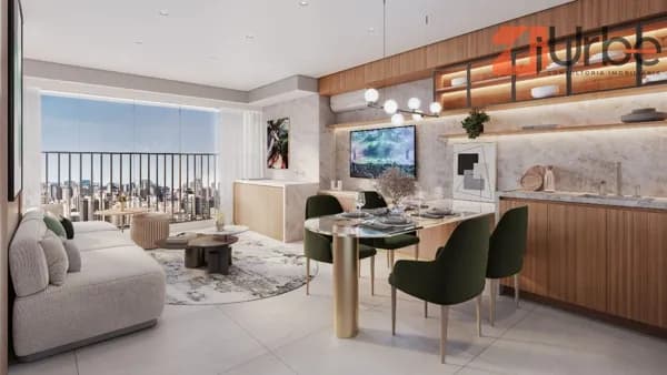 Apartamento à venda na Vila Clementino com 48m², 1 suíte, 1 vaga