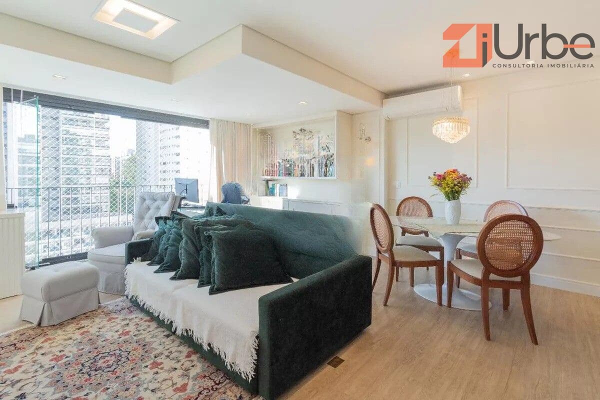 Belo apartamento à venda em Pinheiros com 70m², 2 dormitórios com fácil acesso à Avenida Paulista, Faria Lima, Jardins e Vila Madalena