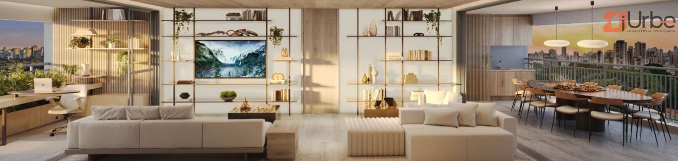 Apartamento à venda 179m², 3 suítes em Perdizes com vista para o Parque da Água Branca