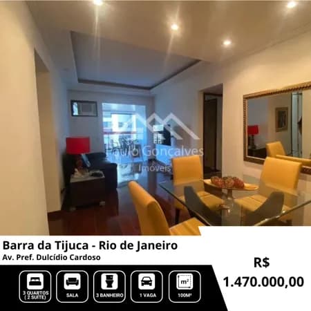 Apartamento em Rio de Janeiro - Barra da Tijuca