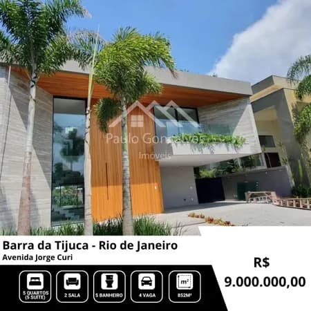 Sobrado em Rio de Janeiro - Barra da Tijuca