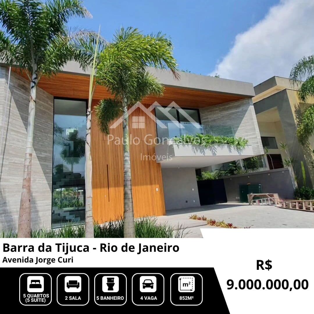 Sobrado em Rio de Janeiro - Barra da Tijuca