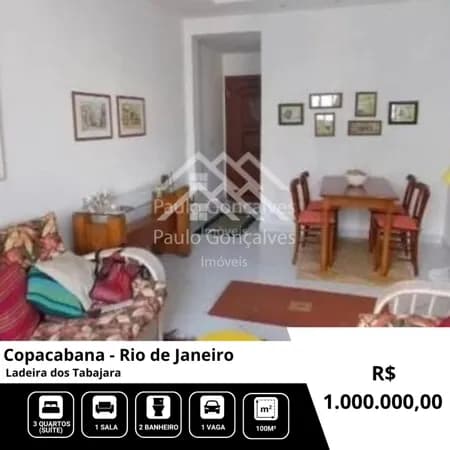 Apartamento em Rio de Janeiro - Copacabana
