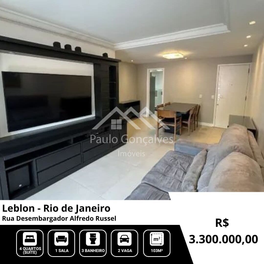 Lindíssimo apartamento no Leblon