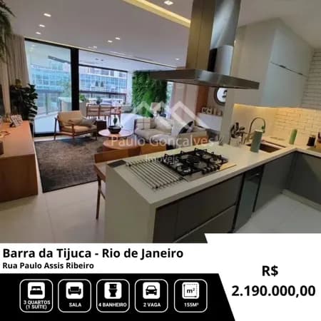 Apartamento em Rio de Janeiro - Barra da Tijuca