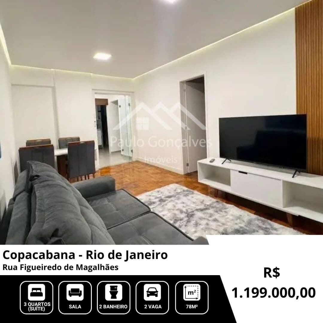 Apartamento em Rio de Janeiro - Copacabana