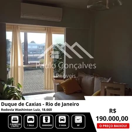 Apartamento em Duque de Caxias - Santa Cruz da Serra