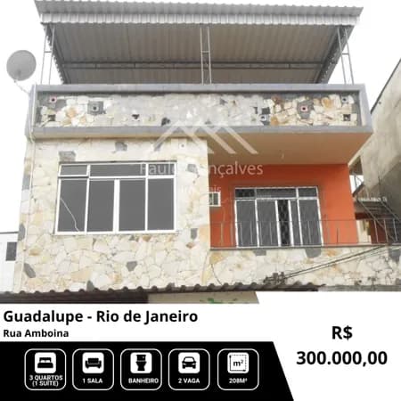 Casa em Rio de Janeiro - Guadalupe