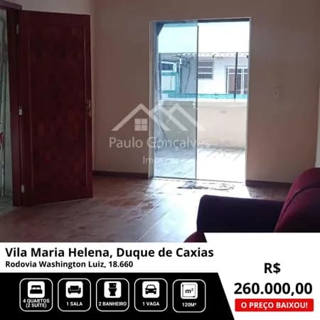 Apartamento em Duque de Caxias - Parque Duque