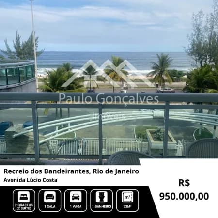 Apartamento Duplex no Recreio dos Bandeirantes